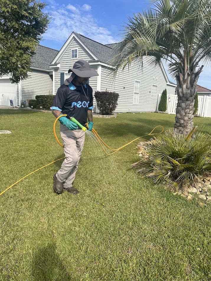 Yard treatment for fire ants