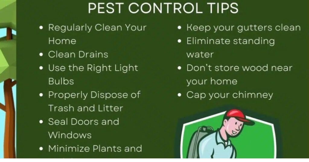 home pest control tips